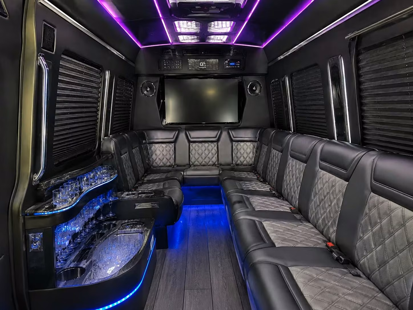 bridal party transportation and airport shuttle buses in san luis obispo