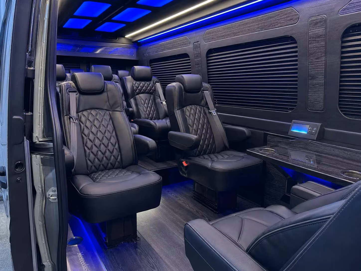 sprinter van transportation for groups and events across san luis obispo